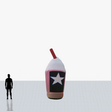 12 ft milkshake inflatable to your specs