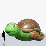 12 ft turtle inflatable mascot to your specs