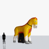 Custom 18 Foot Animal Inflatable with company logo and colors