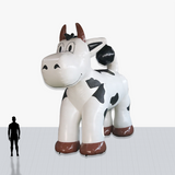 Custom 20 Foot Mascot Inflatable with company logo and colors