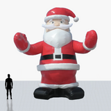 Custom 25 ft Santa Claus inflatable mascot