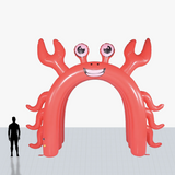 Custom 20 ft crab arch inflatable
