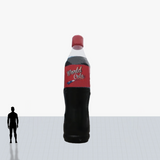 20 ft bottle with soda inflatable to your specs