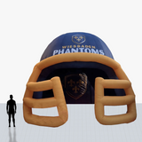 Custom 20 ft entrance football helmet inflatable