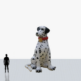 Custom 15 ft dalmatian inflatable mascot