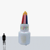 20 ft happy birthday cake inflatable personalized