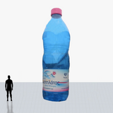 25 ft clear water bottle inflatable personalized