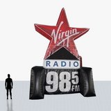 25 ft star inflatable customized
