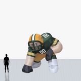12 ft football player inflatable mascot personalized
