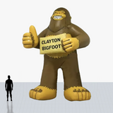 25 ft big foot inflatable mascot to your specs