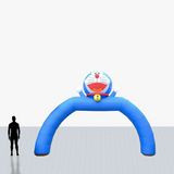 15 ft arch cat inflatable with custom printed logo