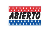 3×5 ABIERTO Stock Flag