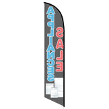 15' Appliances Sale Feather Flag printed with custom graphics