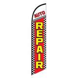 15' Auto Repair Advertising Flag with custom printed logo