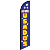 15' Autos Usados Swooper Flag printed to your specs