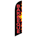 BBQ Feather Flag printed with graphics