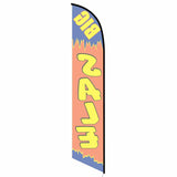 15' Big Sale Feather Flag with custom printed logo