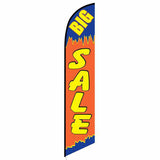 15' Big Sale Feather Flag with custom printed logo