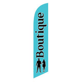 15' Boutique Feather Flag printed in full color