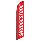 15' Bridgestone Feather Flag printed in full color