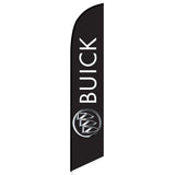 15' Buick Feather Flag custom printed with company logo