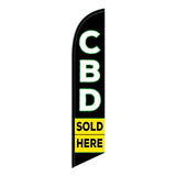 15' CBD Sold Here printed with custom graphics