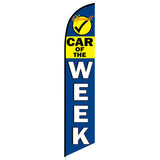 15' Car Of The Week Feather Flag printed in full color