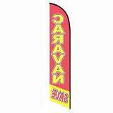 15' Caravan Sale Banner Flag with your custom brand