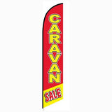 15' Caravan Sale Banner Flag with your custom brand