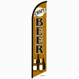 15' Craft Beer Feather Flag with your custom brand