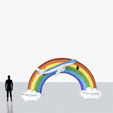 12 ft inflatable rainbow to your specs
