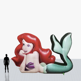 15 ft Custom inflatable little mermaid mascot wit your custom branding