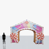 15 ft Christmas candy inflatable customized