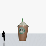 15 ft inflatable coffee cup personalized