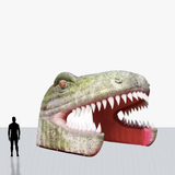 15 ft inflatable dinosaur tunnel to your specs