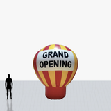 Custom 15 ft inflatable hot air ballon with your logo