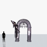 15 ft inflatable harvest reaper halloween arch personalized