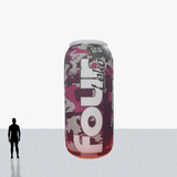 20 ft inflatable liquor bottle customized