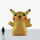 20 ft custom inflatable mascot or logo with your company brand 3D