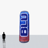 Custom 20 ft inflatable commercial can model bottle