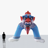 20 ft inflatable circus clown arch to your specs
