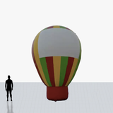 20 ft inflatable hot air balloon customized with logo