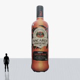 25 ft giant inflatable champagne bottle customized