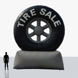 25 ft inflatable tire balloon personalized