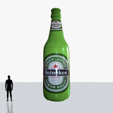 25 ft custom inflatable green beer bottle