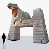 25 ft inflatable dinosaur tunnel personalized