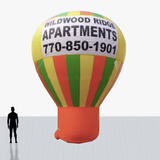 25 ft inflatable hot air balloon customized