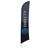 15' DIRECTV Feather Flag FFN-5843 customized with your graphics