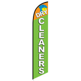 15' Dry Cleaners Feather Flag printed to your specs
