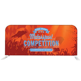 Custom Large Barrier Outdoor Single-Sided White Back Fabric